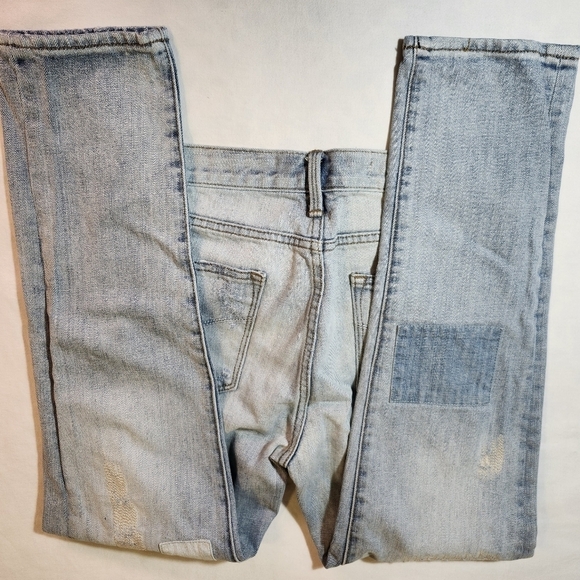 Gap patched distressed 1969 sexy boyfriend‎  sz 26 - Picture 6 of 9